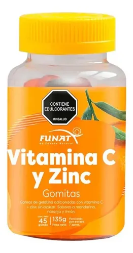Gomitas Con Vitamina C Zinc X45