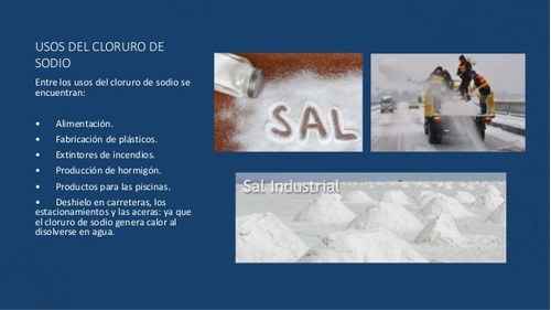 Imagen 3 de 4 de Cloruro Sodio Sin Aditivos Lavado X 25 Kg Quimicaxquimicos