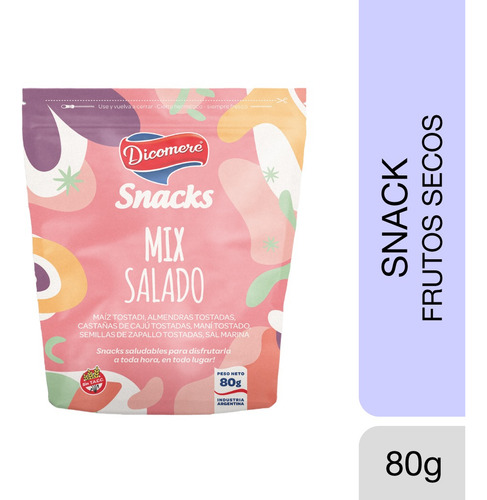 Mix Salado De Frutos Secos Sin Tacc - Dicomere