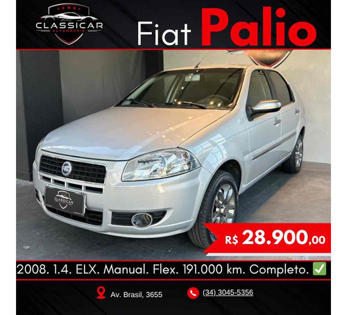 Fiat Palio 1.4 MPI ELX 8V FLEX 4P MANUAL
