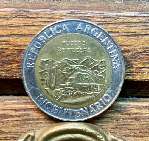 Monedas 5 Bicentenario Argentino Año 2010 Colección Completa (Usado)