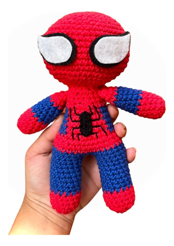 Hombre Araña,  Amigurumi Tejido Crochet 