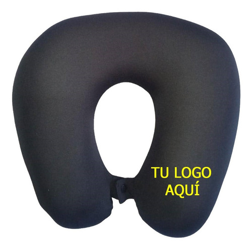 Imagen 4 de 7 de Almohadas Antiestress Cuello C/ Broche Para Viajar Unicolor