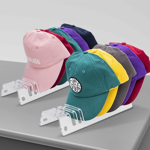 2 Pcs Organizador De Sombreros, Soporte Para Sombreros De