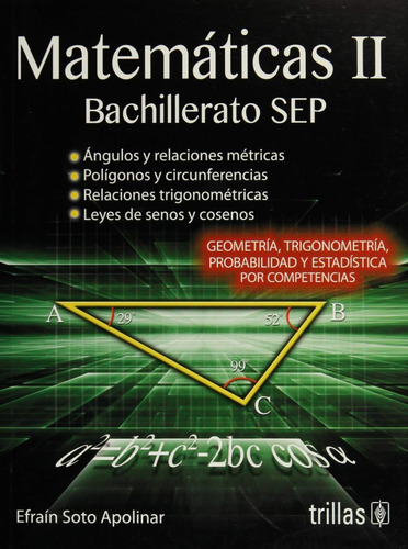 Matemáticas 2 Bachillerato Sep Trillas