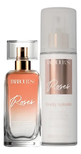 Perfume Capilar E Body Splash Roses Barbour's Beauty