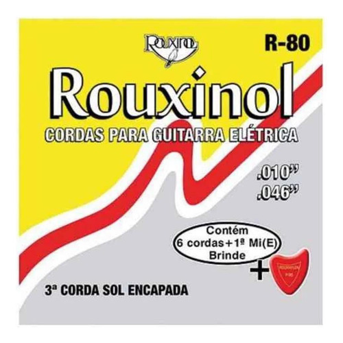 Corda Para Rouxinol Viola R-52 - 12 Pacotes - 10 Cordas