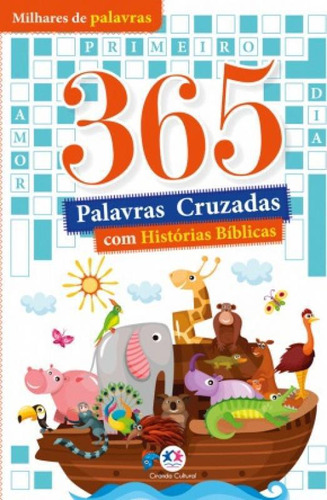 Livro 365 - Palavras Cruzadas - Com Historias Biblicas