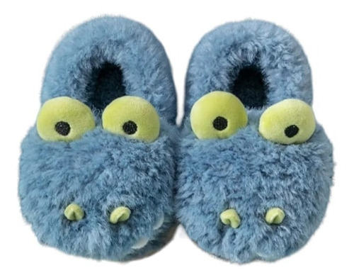 Pantuflas Niño Niña Cocodrilo Suaves Bonitas Cómodas