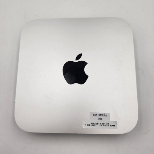 Mac Mini 2014 I5 8 Ram 1 Tb Hdd + 128 Ssd Monterey A1347 (Reacondicionado)