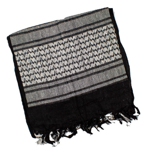 201-p Shemagh 100% Algodón Pirate Marca Condor Neg/blanco Pirate Unitalla