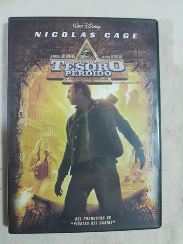 Dvd -  Tesoro Perdido - Nicolas Cage - Original 