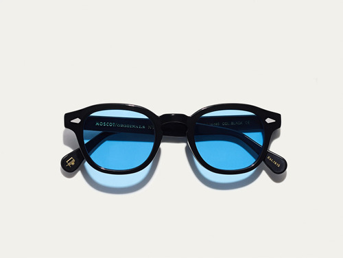 Moscot Lemtosh Black Lentes Sol Tinta Azul  Celebrity Blue