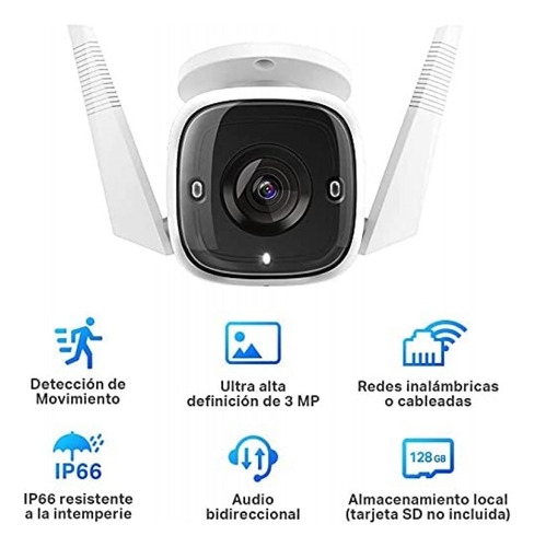 Tapo C310 Tp-link Cámara Wi-fi De Seguridad Para Exteriores