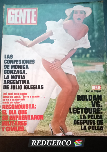 Revista Gente 976 Incompleta Año 1984 Malvinas Gonzaga 5/4 E (Usado)