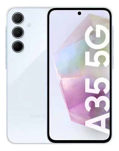Samsung Galaxy A35 5g 128gb 8gb Awesome Iceblue | MercadoLivre