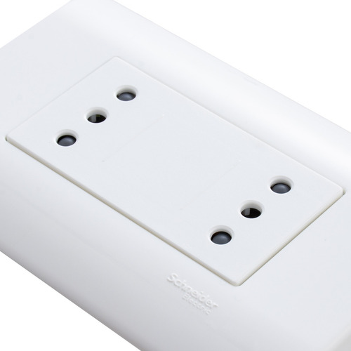 Enchufe Duplex 2p+t 10a 250v Blanco Schneider Mwd130227547