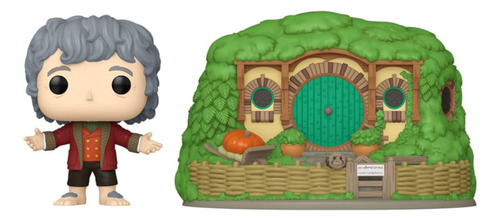 Funko Pop Town: The Lord Of The Rings - Bilbo Y Choza