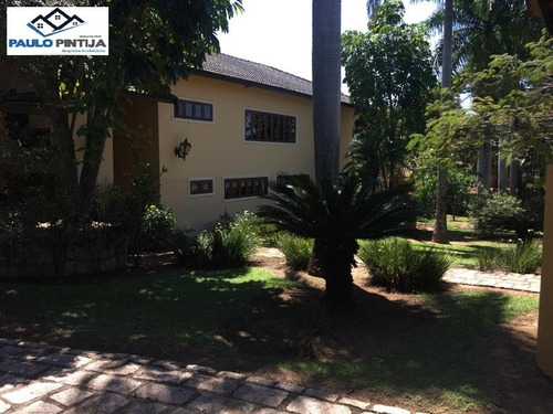 Chácara No Mosteiro De Itaici Com 6 Suítes, Piscina, Sauna. 1.000m De Construção Em Terreno De 5.000m - Ch00387 - 34143929