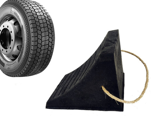 Imagem 6 de 10 de Kit 10 Calço De Roda Caminhão Caminhonete Com Corda Nbr 9735