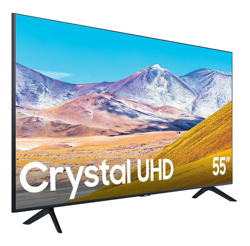 Imagen 2 de 2 de Tv Samsung 55au8000 4k Cristal Uhd Garantia 1 Año Soporte