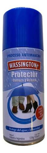 Protector Wassington Para Gamuza Y Nobuck X 180 Cc X 6 U