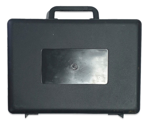 Imagem 2 de 5 de Case Maleta Plástico De Transporte Para Microfone Preta