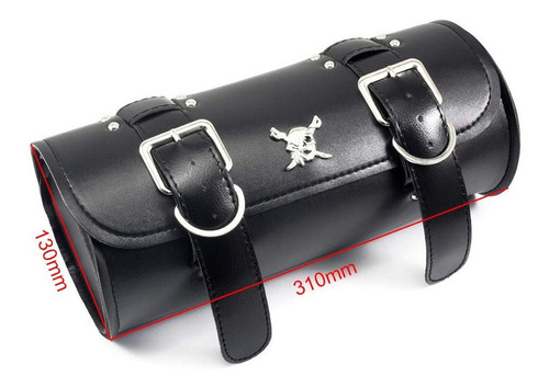 Imagen 5 de 8 de Bolsa Herramientas Moto Chopper Harley Yamaha Alforja