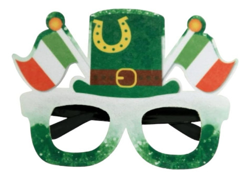 1 Pieza Lentes Banderas De Dia San Patricio