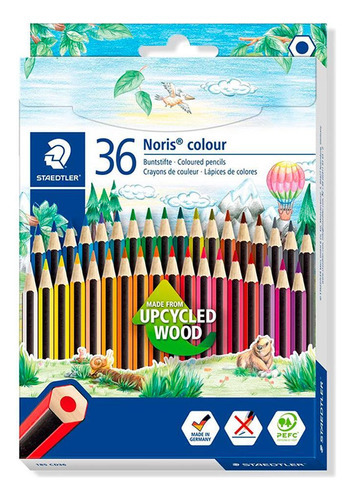 Lapis De Cor 36 Cores Staedtler 185