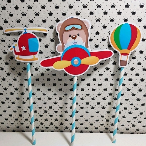 Toppers Cake Adorno Torta Cars Peppa Pig Pocoyó Toy Story