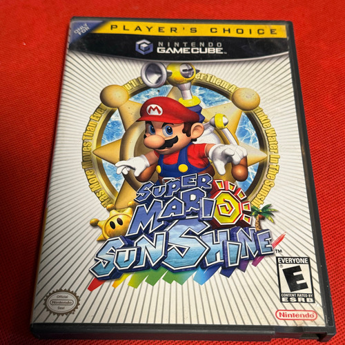 Super Mario Sunshine Nintendo Game Cube Gc Player Choice 
