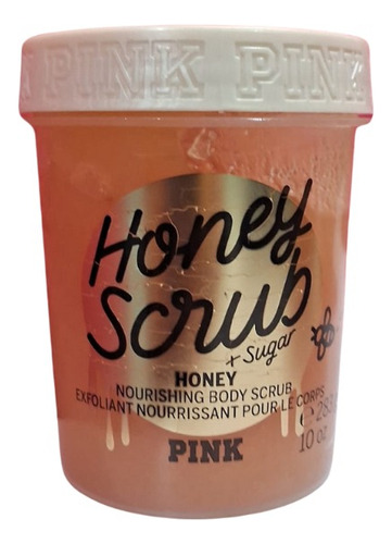 Honey Scrub Pink Body Scrub Exfoliante Aroma Fragancia