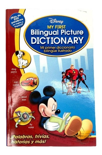 Diccionario Bilingüe Disney Ilustrado Ingles Para Niños 1016