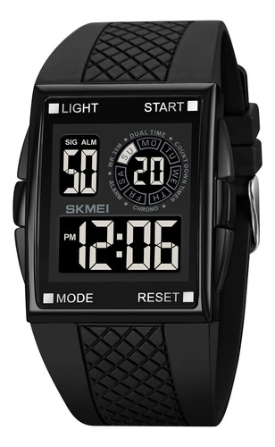 Xczap Reloj Deportivo Digital Cuadrado Luminoso Para Hombre 