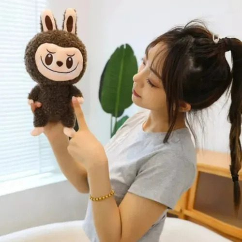 Pelúcia Labubu Lafufu Médio Popmart Boneco Lançamento 2025