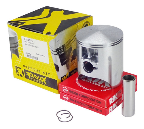 Kit Piston Perno Aros Suzuki Rmx 250 1989 A 2000 Prox Racing