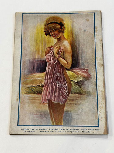 Revista Media Noche. Lote De 5. 1926. Teatro. Humor. Erótica (Usado)