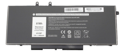 Bateria Compatible Con Dell R8d7n Solo 7.6v Litio A