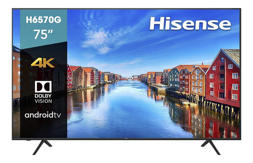 Imagen 3 de 3 de Tv 75 PuLG 4k Uhd Smart Tv Negro Hisense