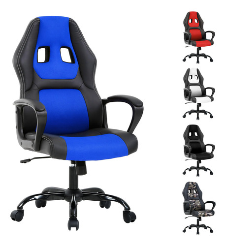 Silla De Juegos Sillas De Oficina Diseño Ergonómico Cómoda