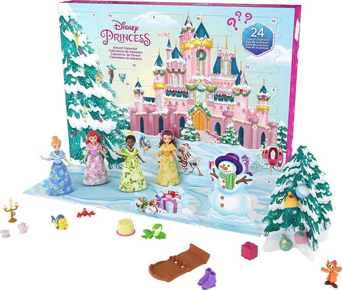 Disney Princesas Set 24 Sorpresas Calendario Adviento 2023