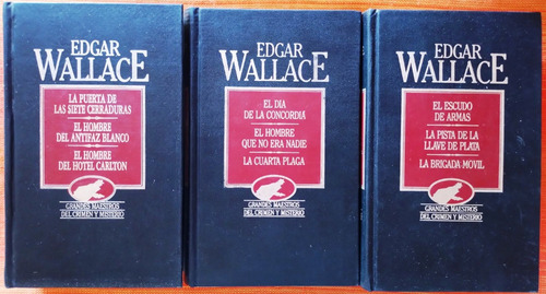 Edgar Wallace (tomo 1, 2 Y 3) La Cuarta Plaga Y Otros