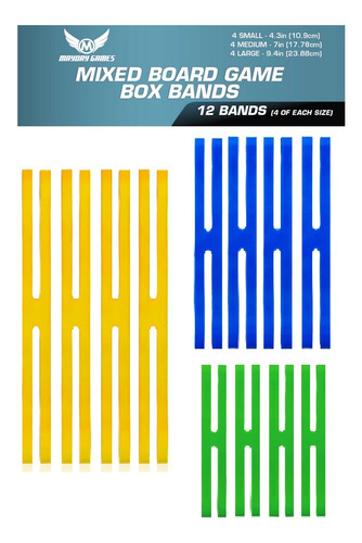 Mayday Games Bandas Para Juegos De Mesa 3 Tamaños Distintos Bandas De Silicon Inglés