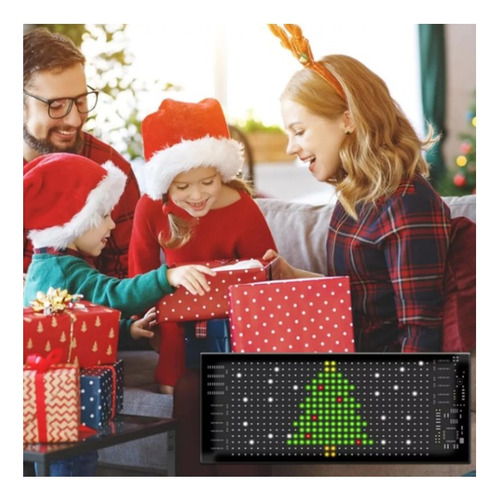 Letrero Panel Matrix Led Luminoso Flexible Rgb App +control