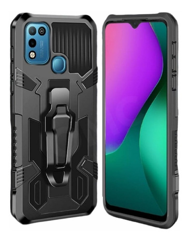 Estuche Antichoque Armor Para Bracket Infinix Hot 10 Play