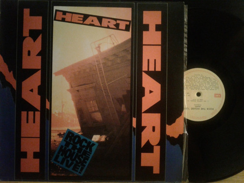 Heart Vinilo . Rock The House Live ! Como Nuevo !!! (Usado)
