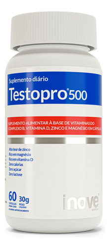 Testopro500 - 60 Capsulas - Inove Nutrition