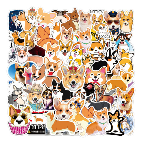 Pegatinas De Dibujos Animados De Animales Kawaii 50/100 Pie