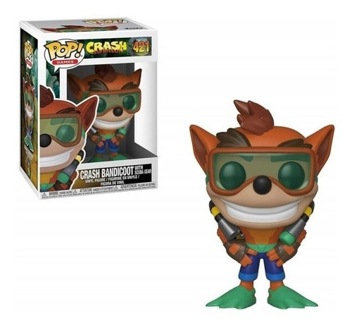 Funko Pop Crash Bandicoot C Scuba 421 Baloo Toys